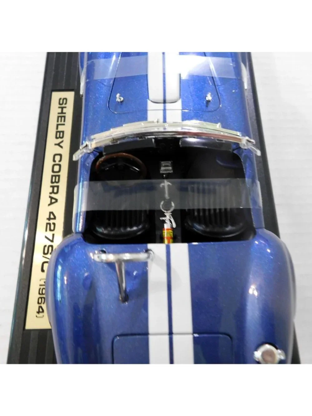 1964 Shelby Cobra 427S/C Die Cast Model 1:18 Blue Scale Road Legends